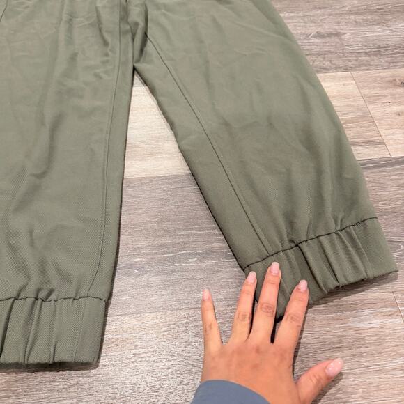 Zara Army Green Joggers Size Medium - Picture 3 of 7